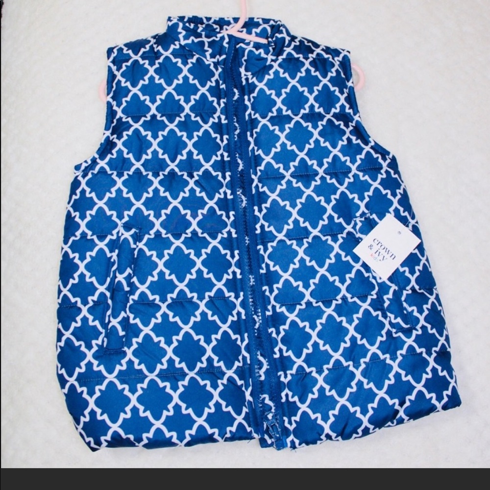 Crown &  Ivy Kids Puffer Vest